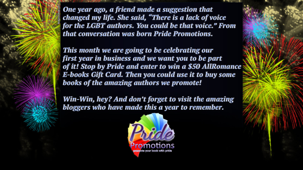 pride promotions 1 year